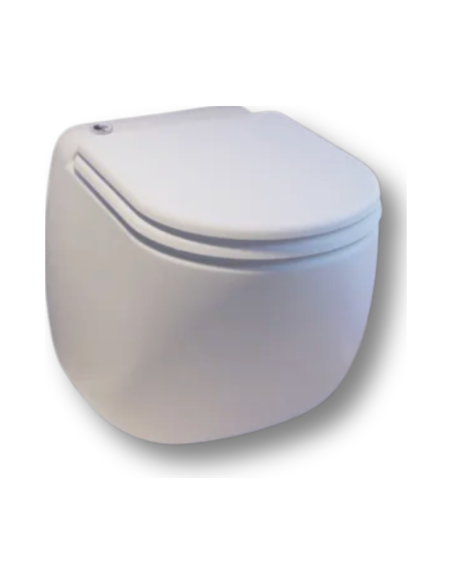 SFA WC Sospeso con Trituratore Sanicompact Comfort Eco Silence vista frontale