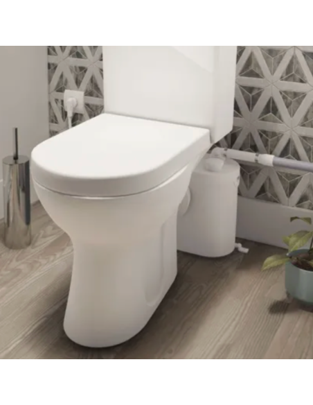 Installazione SFA Trituratore Sanitrit Up Silence WC con WC