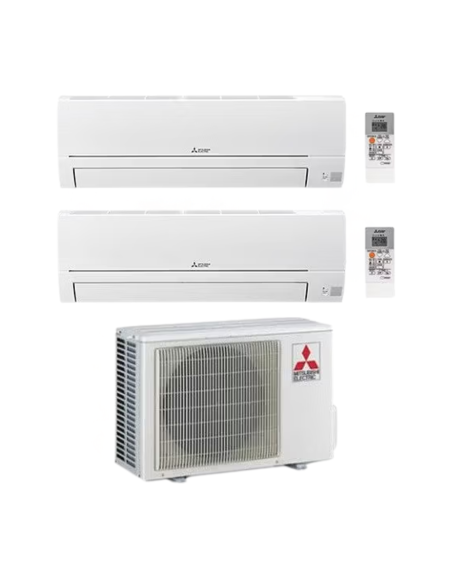 Mitsubishi Climatizzatore Dual Split Smart HR 9+9 BTU con Unità Esterna MXZ2HA40VF
