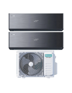Hisense Climatizzatore Dual Split ENERGY PRO X 9+9 Inverter Wi-Fi R-32 3AMW52U4RJC bianco 2