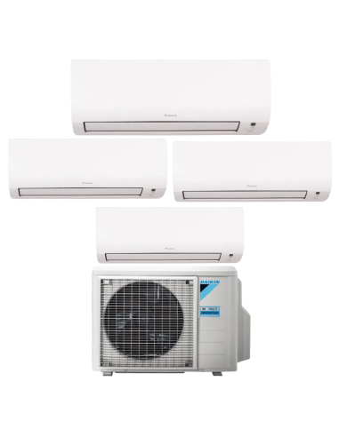 Daikin Comfora Quadri Climatizzatore 7+9+9+9 con Unità Esterna 80-4 Wi-Fi Inverter A+++