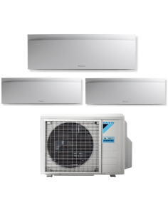 Daikin Climatizzatore Emura trial split 12+12+12 Wi-Fi Inverter A+++ con Unità Esterna 80-4