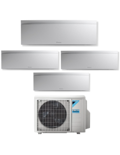Daikin Climatizzatore Emura quadri split 7+7+7+9 Wi-Fi Inverter A+++ con Unità Esterna 80-4