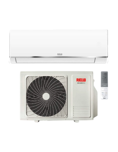 Riello Climatizzatore Monosplit Aaria Start 12000 BTU con Inverter R32 Classe A++