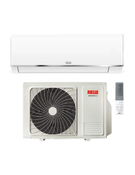 Riello Climatizzatore Monosplit Aaria Start 12000 BTU con Inverter R32 Classe A++