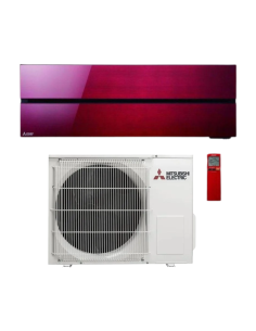 Mitsubishi Climatizzatore Monosplit Smart LN A++ Inverter Rosso