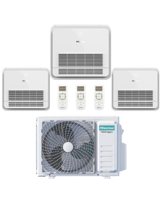 Climatizzatore Trial Split Hisense Console AKT 12+12+12 R-32 Wi-Fi Optional 2