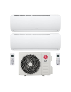 LG Climatizzatore Dual Split Libero Smart 9+9 BTU R-32 Inverter Wi-Fi con Unità Esterna 17-2 ad alta efficienza energetica