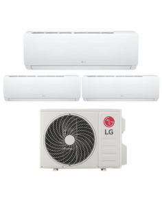 LG Climatizzatore Trial Split Libero Smart 9+9+9 BTU R-32 Inverter Wi-Fi con Unità Esterna 19-3 ad alta efficienza energetica