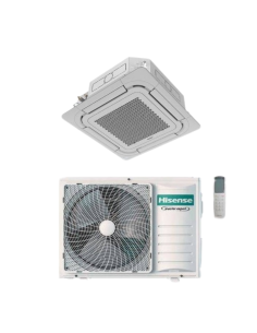 Hisense Cassetta Round Flow 90x90 Trifase Inverter A++ per grandi ambienti commerciali.