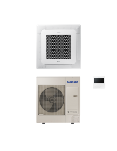 samsung climatizzatore cassetta 4 vie windfree monofase pannello bianco comando a filo advance inverter r32 a++