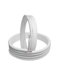 Briscool Tubo Rame Condizionamento combinazione Ø1/4+1/2 da 0,8 mm