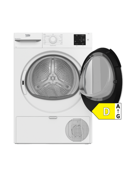 Beko Asciugatrice Slim 10 kg aperta