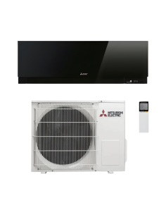 Mitsubishi Climatizzatore Monosplit Kirigamine Zen MSZ-EF A+++ Inverter R-32 Wi-Fi Nero