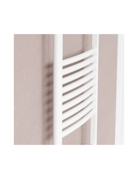 Cordivari Termoarredo Lisa 22 curvo bianco RAL 9010