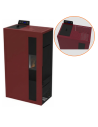 C-Line Stufa a Pellet Slim Ventilata Bronte 5 4,9 kW bordeaux