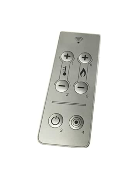 C-Line Telecomando infrarossi 6 pulsanti per stufe Bronte Efesto Arge Sterope Prometeo Elio