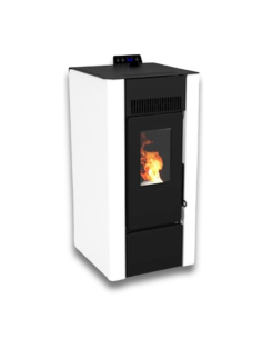 C-Line Stufa a Pellet Efesto 6 kW ad aria ventilata bianca