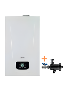 caldaia a condensazione baxi luna duo-tec e defangatore