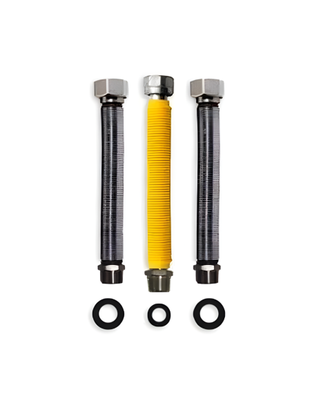 kit raccordi flessibili estendibili scaldabagno gas de borri flexkit