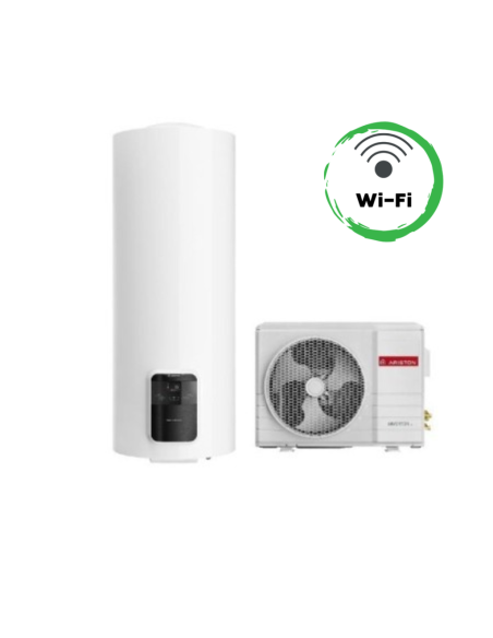 Ariston Scaldabagno a Pompa di Calore Splittata Nuos Split Wi-Fi 150/200 WH Inverter Classe A+
