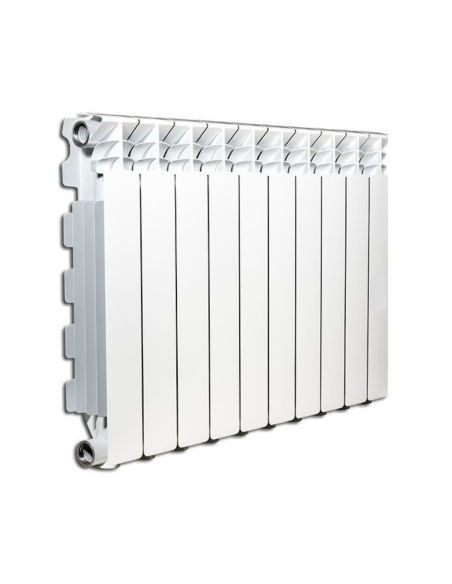 Fondital Radiatore Termosifone Exlusive D3 interasse 700 mm RAL 9010 frontale