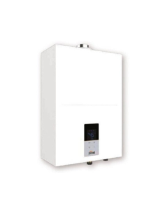 Ferroli Scaldabagno a Gas a Camera Stagna Kona 12/15/17 LT GPL o Metano Low NOx Con Kit Scarico Fumi