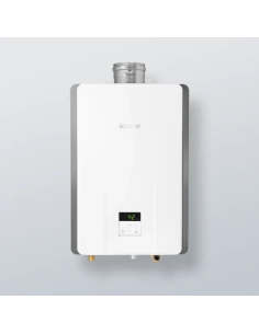 Rinnai Scaldabagno a Gas a Camera Stagna Infinity 14i/17i Lt a Gpl o Metano con Kit Scarico fumi 2