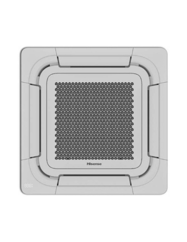 Griglia Inclusa Hisense  Cassetta Round Flow 90x90 Inverter Gas R32 Classe A++