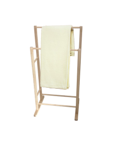 Porta Asciugamani da Terra, 41 x 31,5 x 80h cm in Legno Faggio