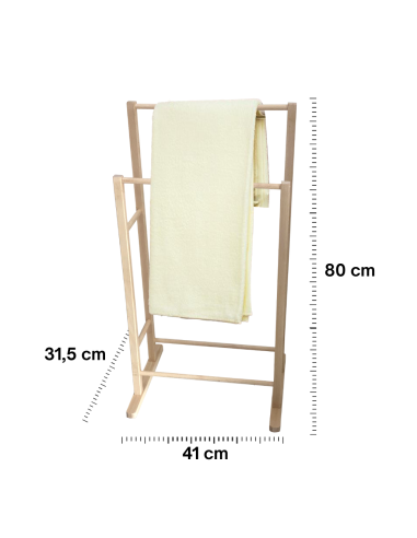 Porta Asciugamani da Terra, 41 x 31,5 x 80h cm