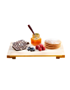 Vassoio da portata con doghe in legno faggio varie dimensioni