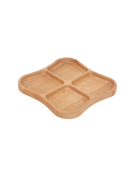 Vassoio antipastiera naturale con scomparti