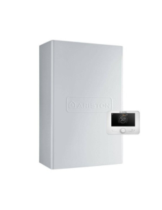 Ariston Caldaia a Condensazione per Esterno Genus One Net Ext 25 kW Metano/Gpl Wi-Fi Con Kit Scarico Fumi Classe A+