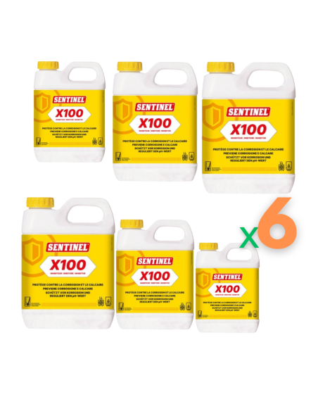 sentinel x100 confezione 6 pezzi