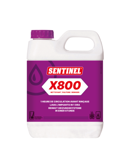 pulitore fanghi sentinel x800