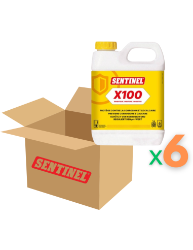 Sentinel X100 Inibitore 1L Sistema di Pulizia Confezione da 6 pezzi