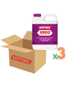 pulitore fanghi sentinel x800 confezione 3 2