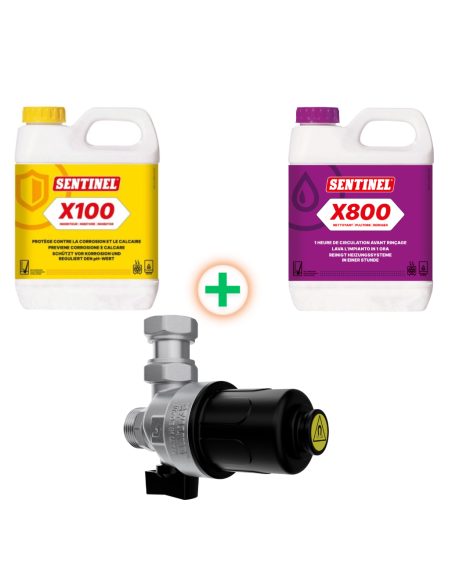 x100 inibitore x800 pulitore vortex 100